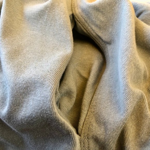 Zara Green T-shirt Tunic Sleeveless Swing Dress Knit Midi Pockets - Picture 14 of 16